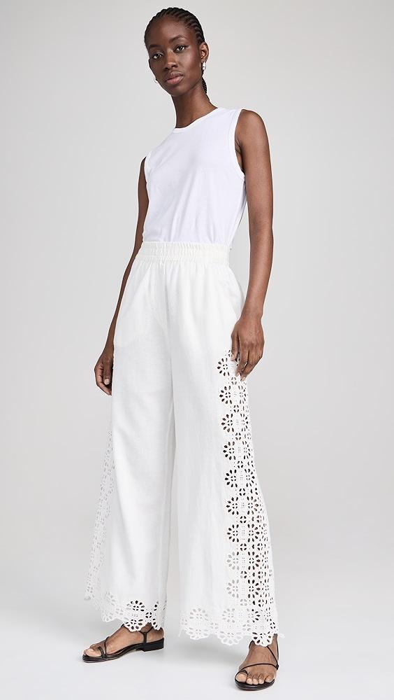 Sea Edith Embroidery Pants | Shopbop Product Image