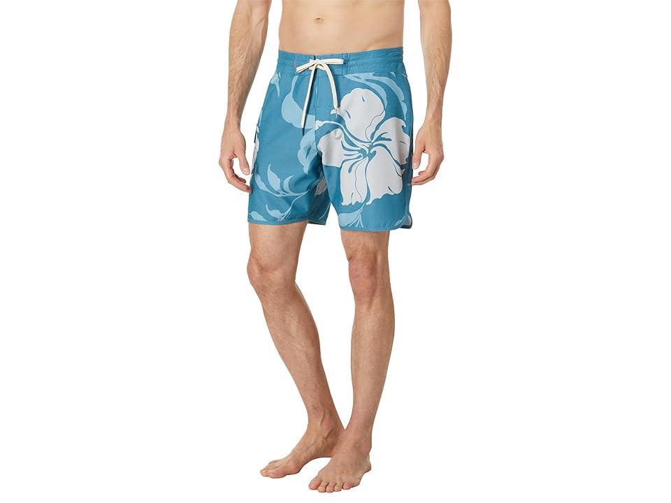 Quiksilver Waterman Big Charmer 19 Boardshorts (Seaport Big Charmer) Men's Swimwear Product Image