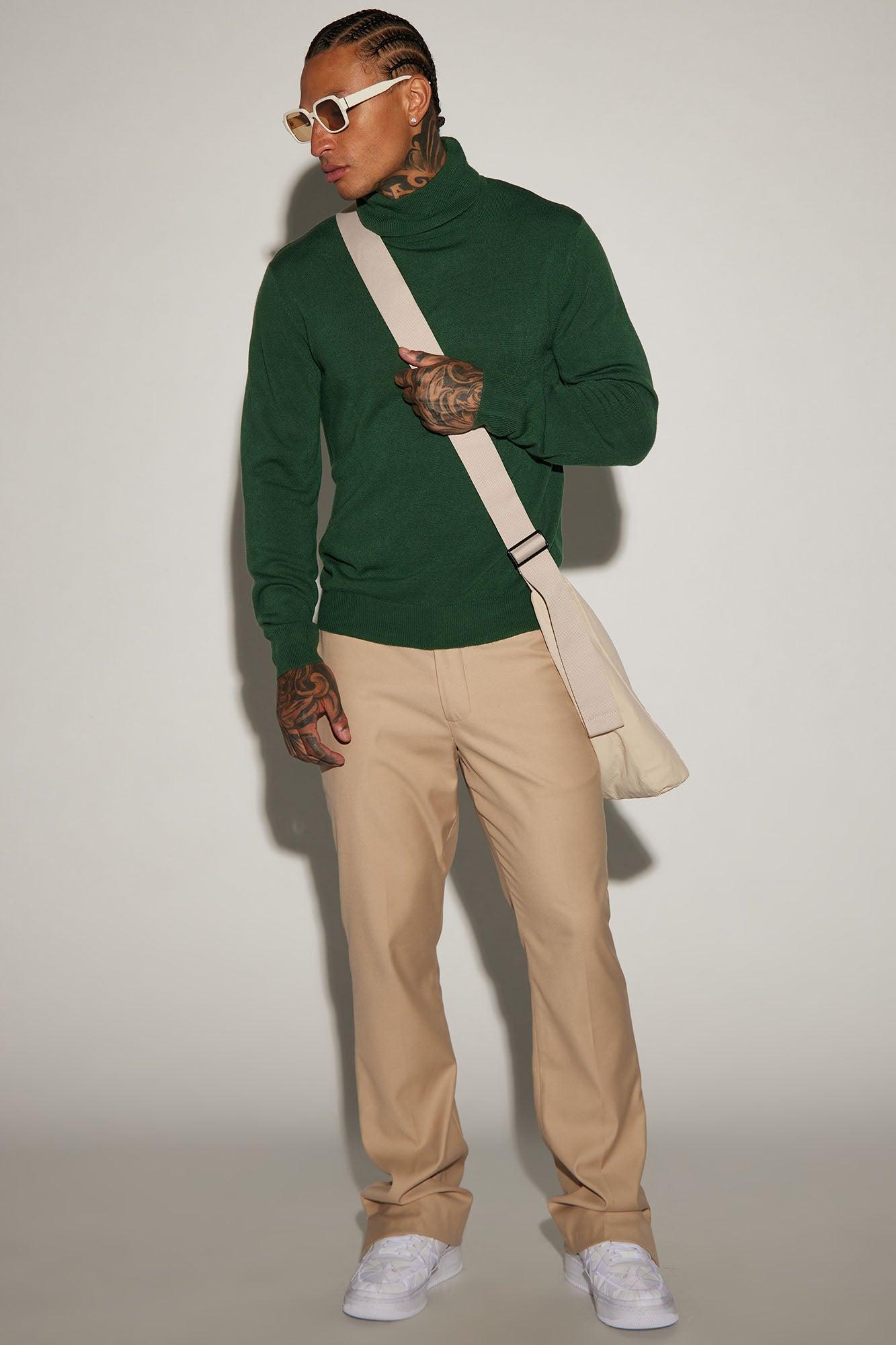 DeAngelo Turtleneck Sweater - Hunter Product Image