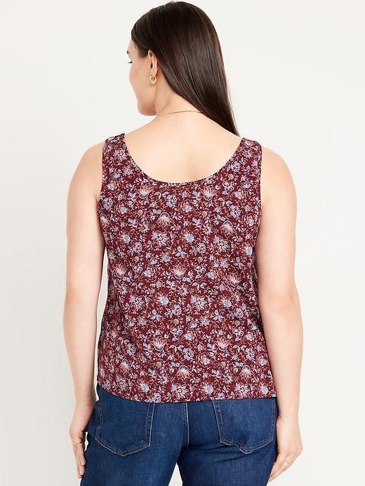 Sleeveless Shell Tank Product Image