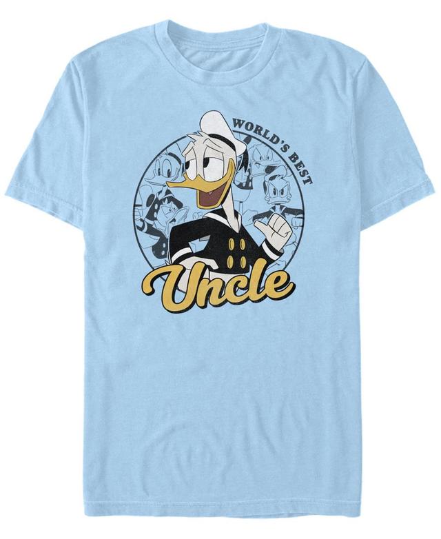 Mens Duck Tales Donald Duck Uncle Short Sleeve T-shirt Product Image