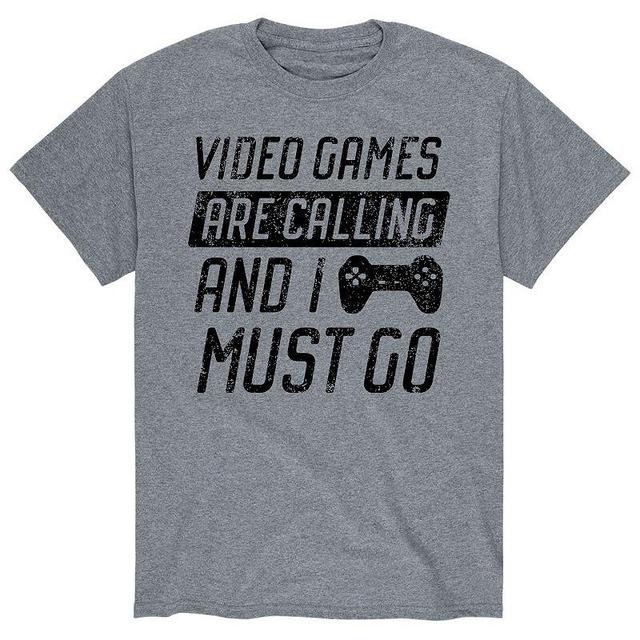 Mens Video Games Are Calling Tee Product Image