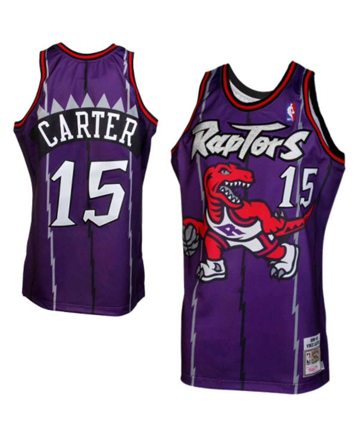 Mens Mitchell & Ness Vince Carter Toronto Raptors 1998-1999 Throwback Authentic Jersey - Purple - Purple Product Image