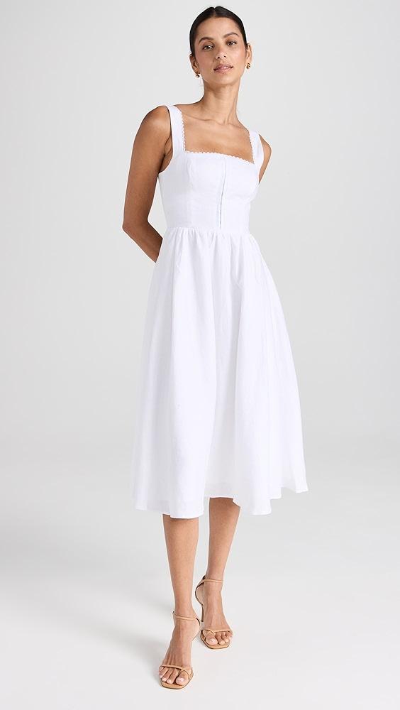 Reformation Tagliatelle Linen Dress | Shopbop Product Image