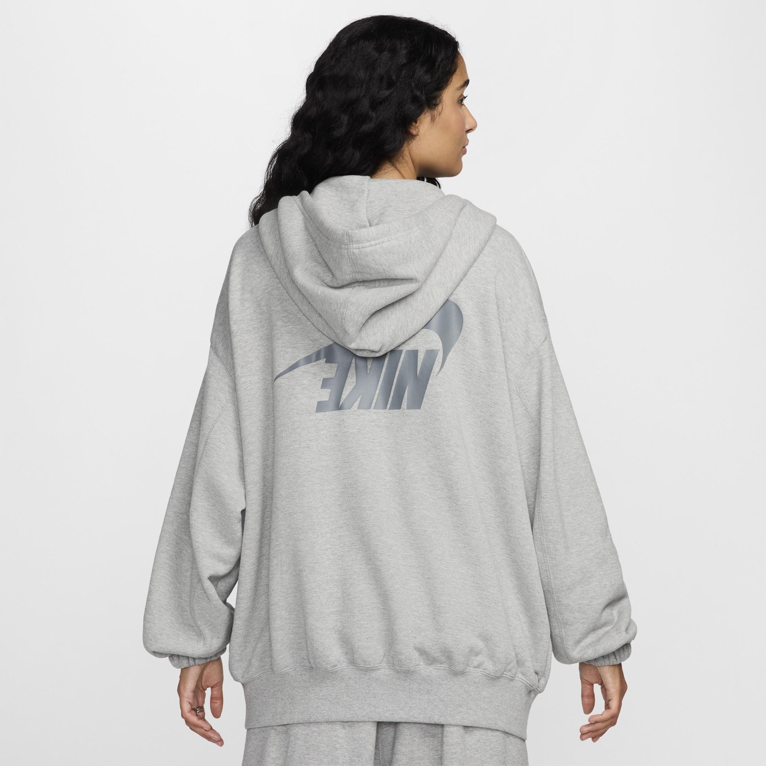 Women's Nike Sportswear Oversized Full-Zip French Terry Hoodie Product Image