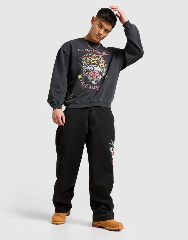 Ed Hardy Tiget Crew Sweatshirt Product Image