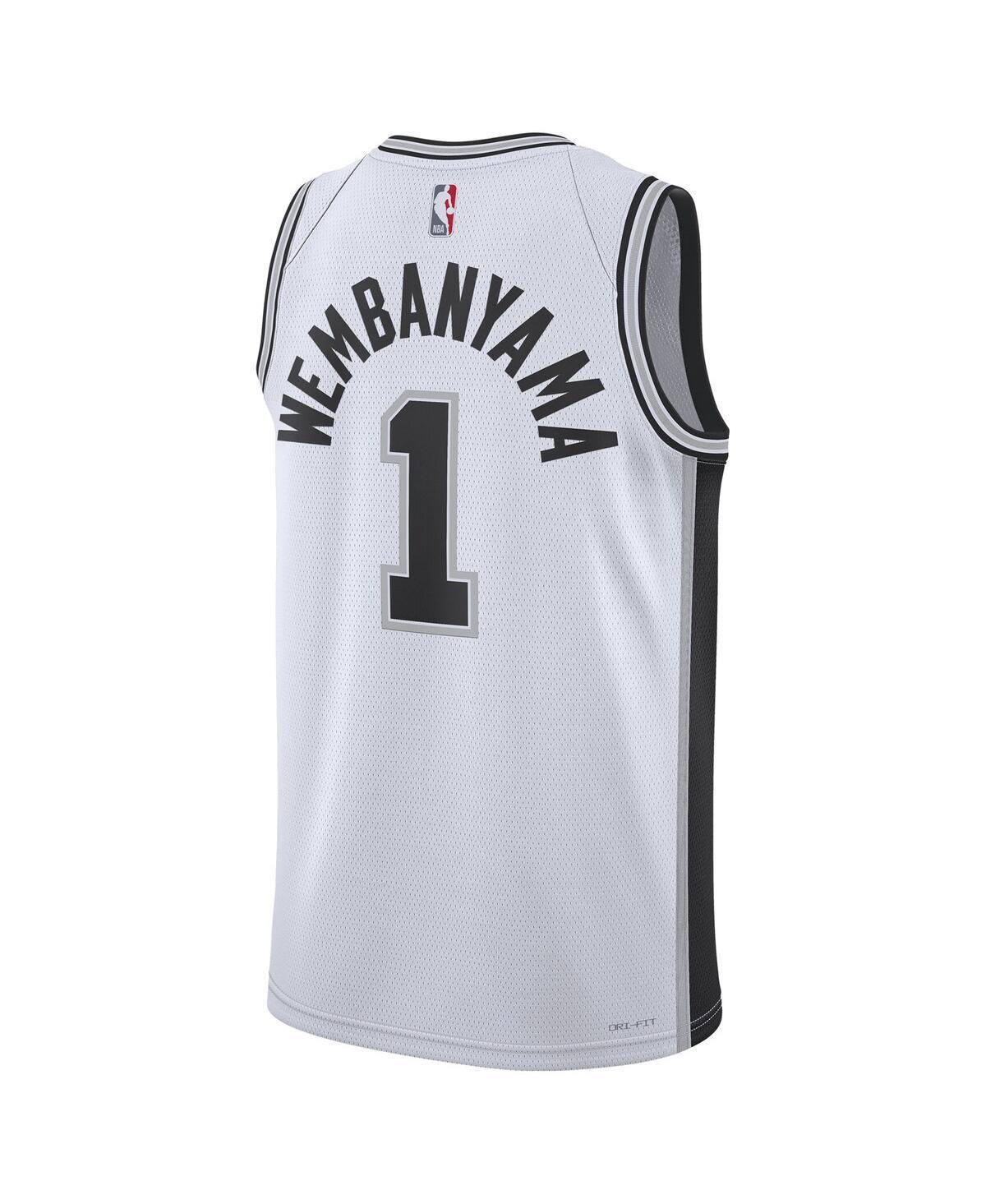 Mens and Womens Nike Victor Wembanyama White San Antonio Spurs Swingman Jersey - White Product Image