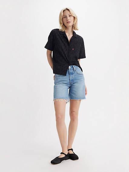 Levi's Mid Thigh Lightweight Women's Shorts Product Image