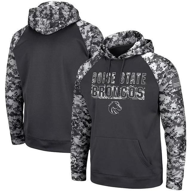 Mens Charcoal Boise State Broncos Oht Military-Inspired Appreciation Digital Camo Pullover Hoodie Product Image