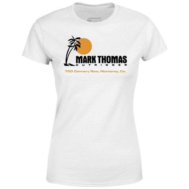 Mark Thomas Outrigger v2 - Monterey, CA - Vintage Tiki Bar - Women's T-Shirt Female Product Image