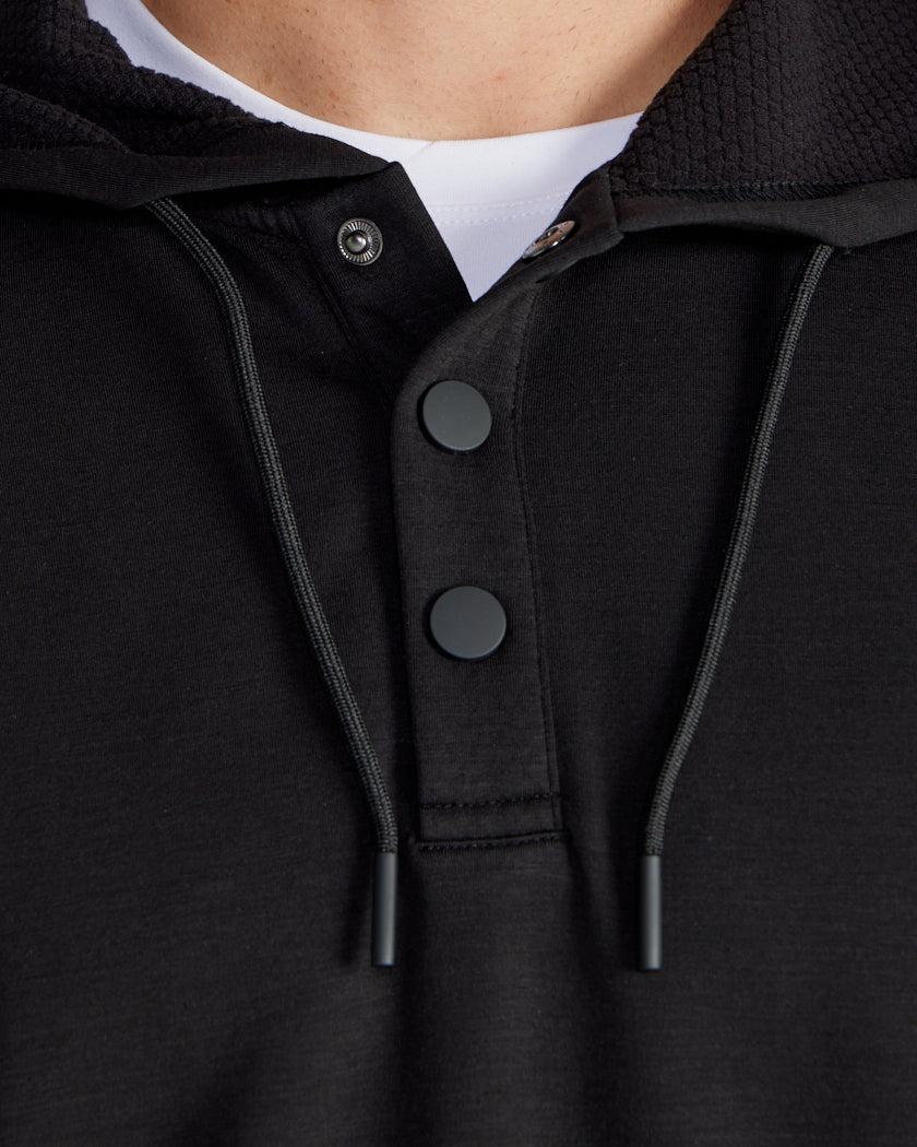 Adventure Fleece Hooded Henley Product Image