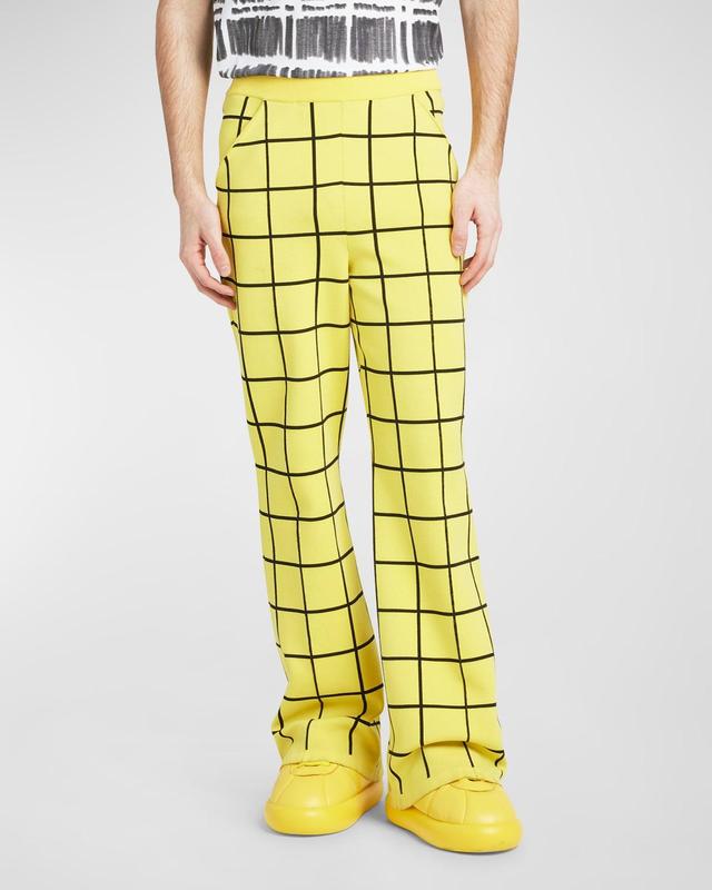 Mens Windowpane Track Pants Product Image