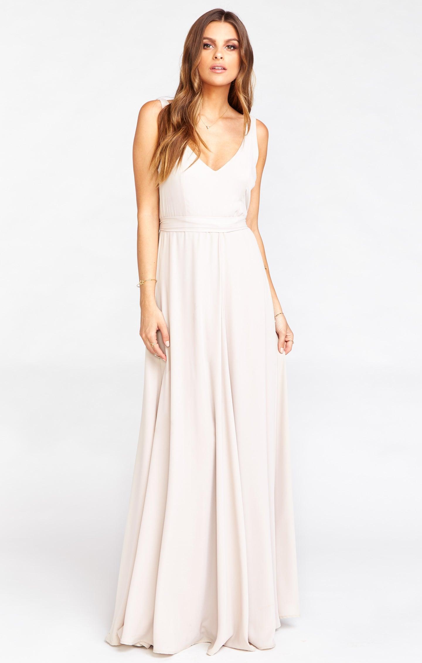 Jenn Maxi Dress ~ Show Me the Ring Crisp product image