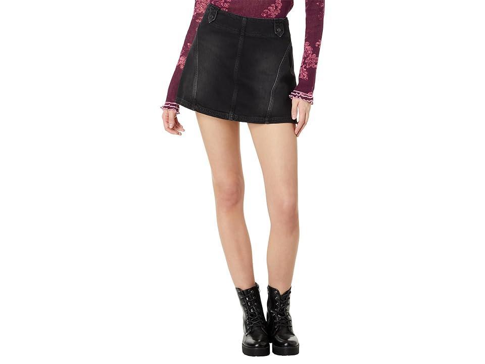 Free People We the Free Runaway Denim Miniskirt Product Image