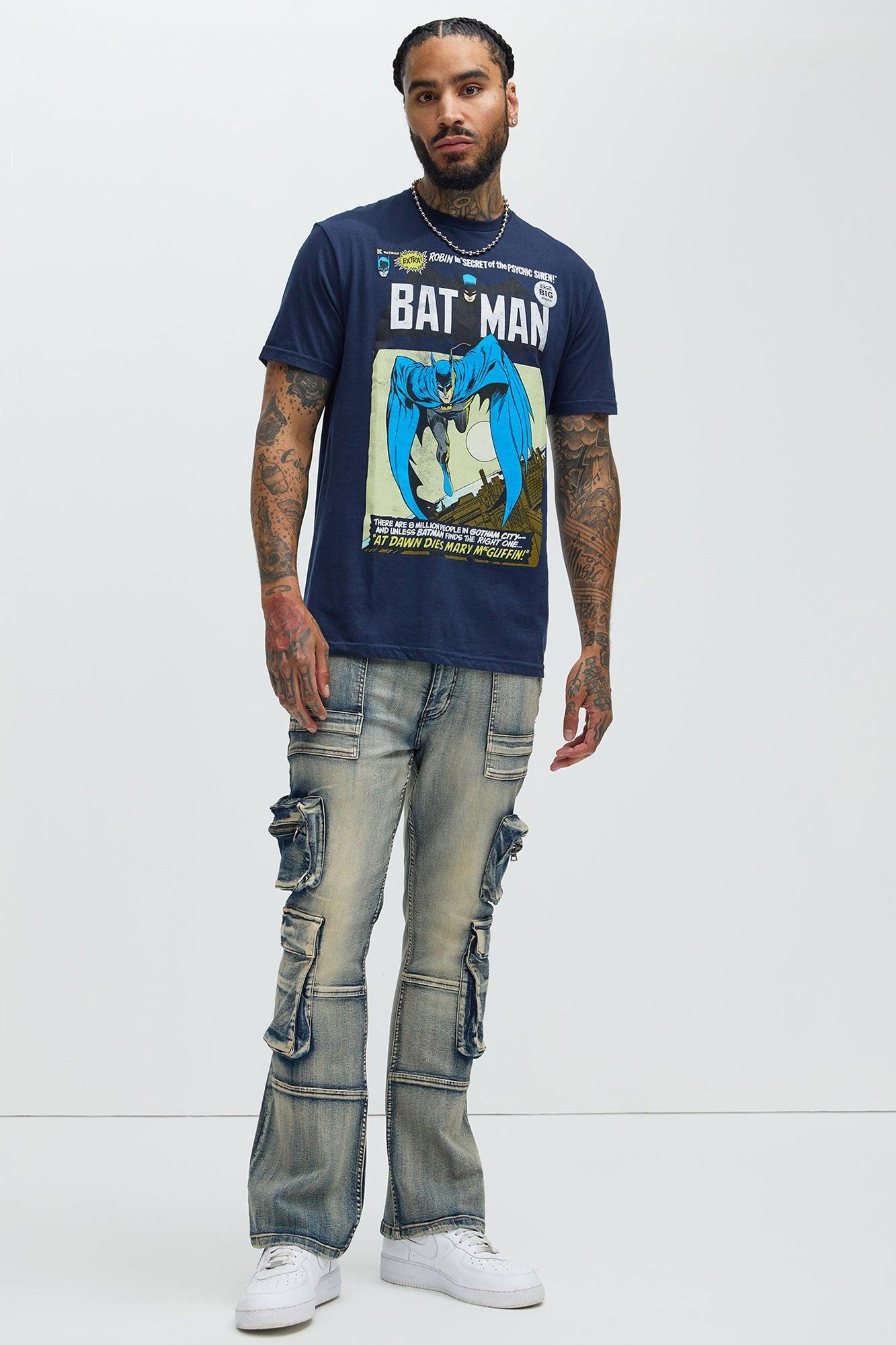 The Batman Comics Short Sleeve Tee - Navy Product Image