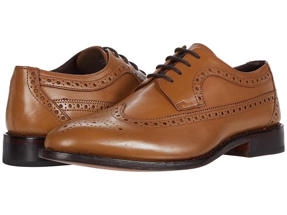 Anthony Veer Regan Wing Tip Derby (Walnut) Men's Shoes Product Image