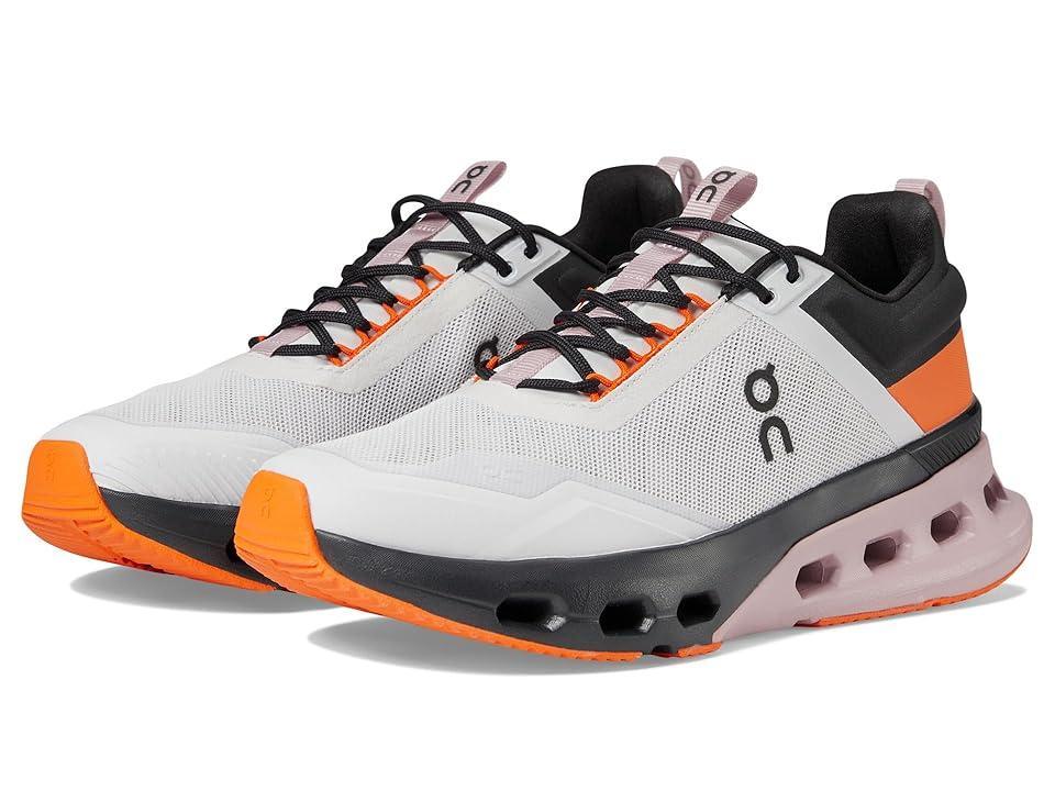 On Women's Cloudnova X (Frost/Orange) Women's Shoes Product Image