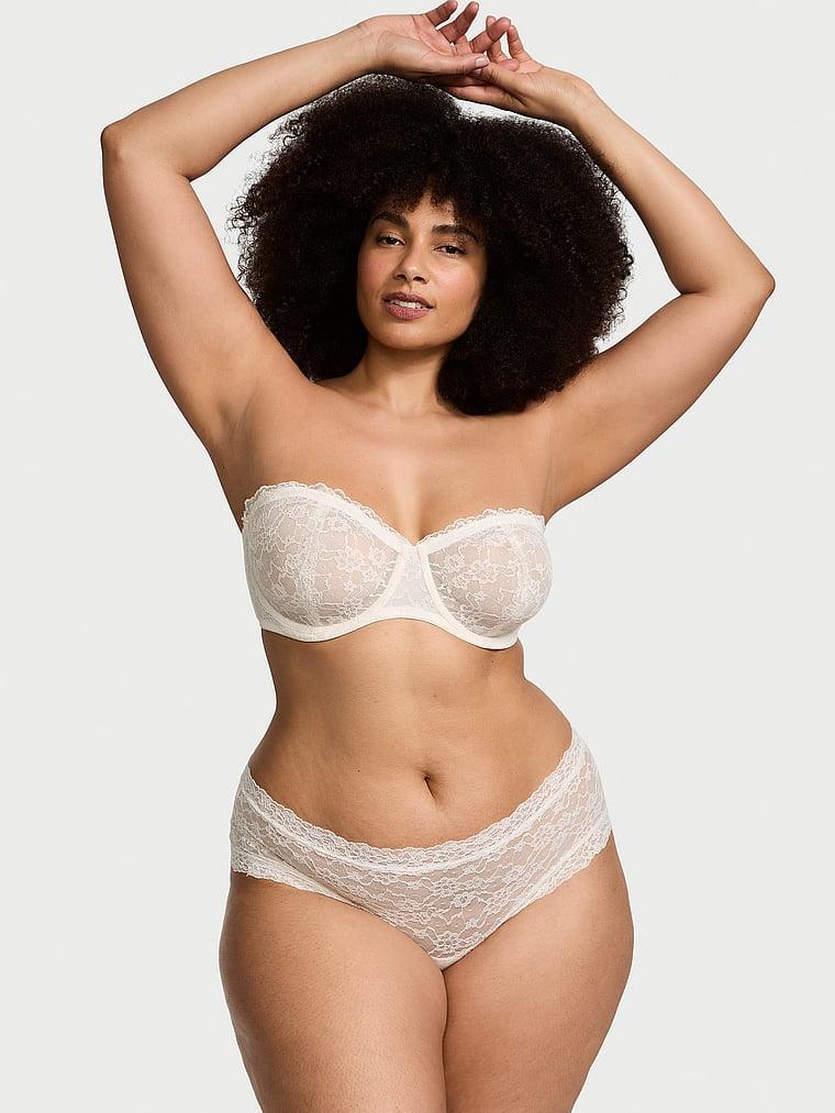 Sexy Tee Unlined Lace Strapless Bra Product Image