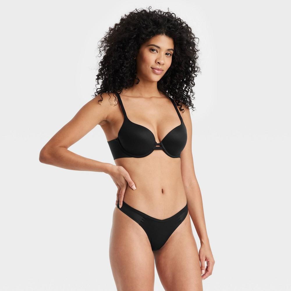 Womens Micro-Mesh Thong - Auden Black XL Product Image