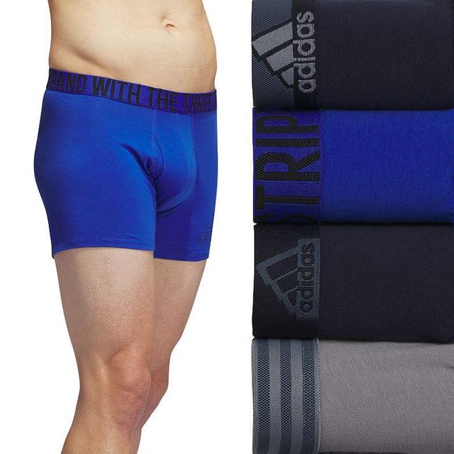 Mens adidas 4-Pack Stretch Trunk Boxer Briefs Product Image