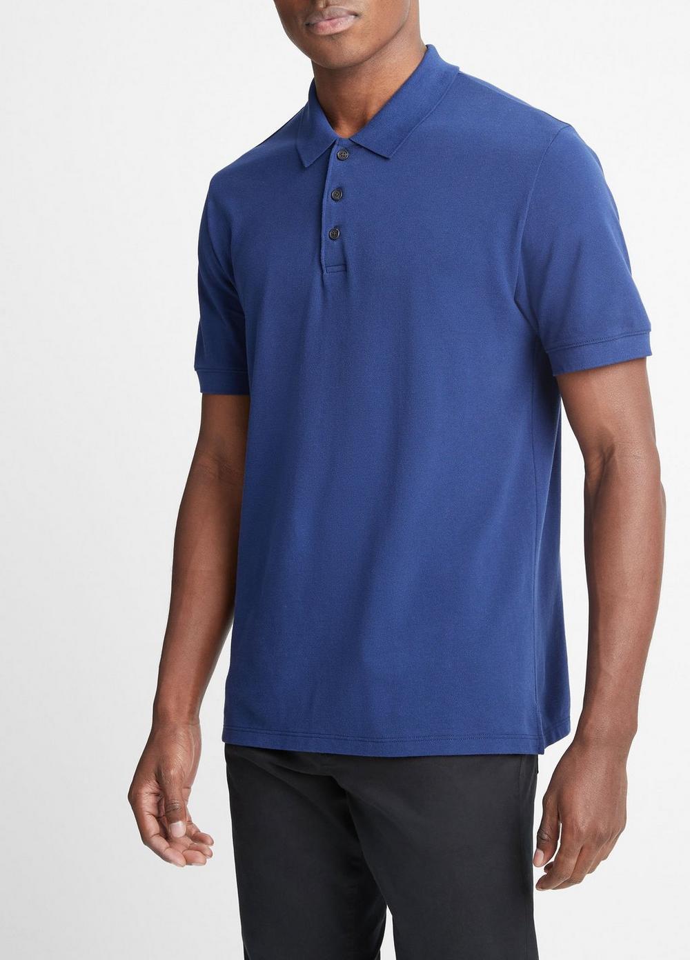 Cotton Piqué Polo Shirt Product Image