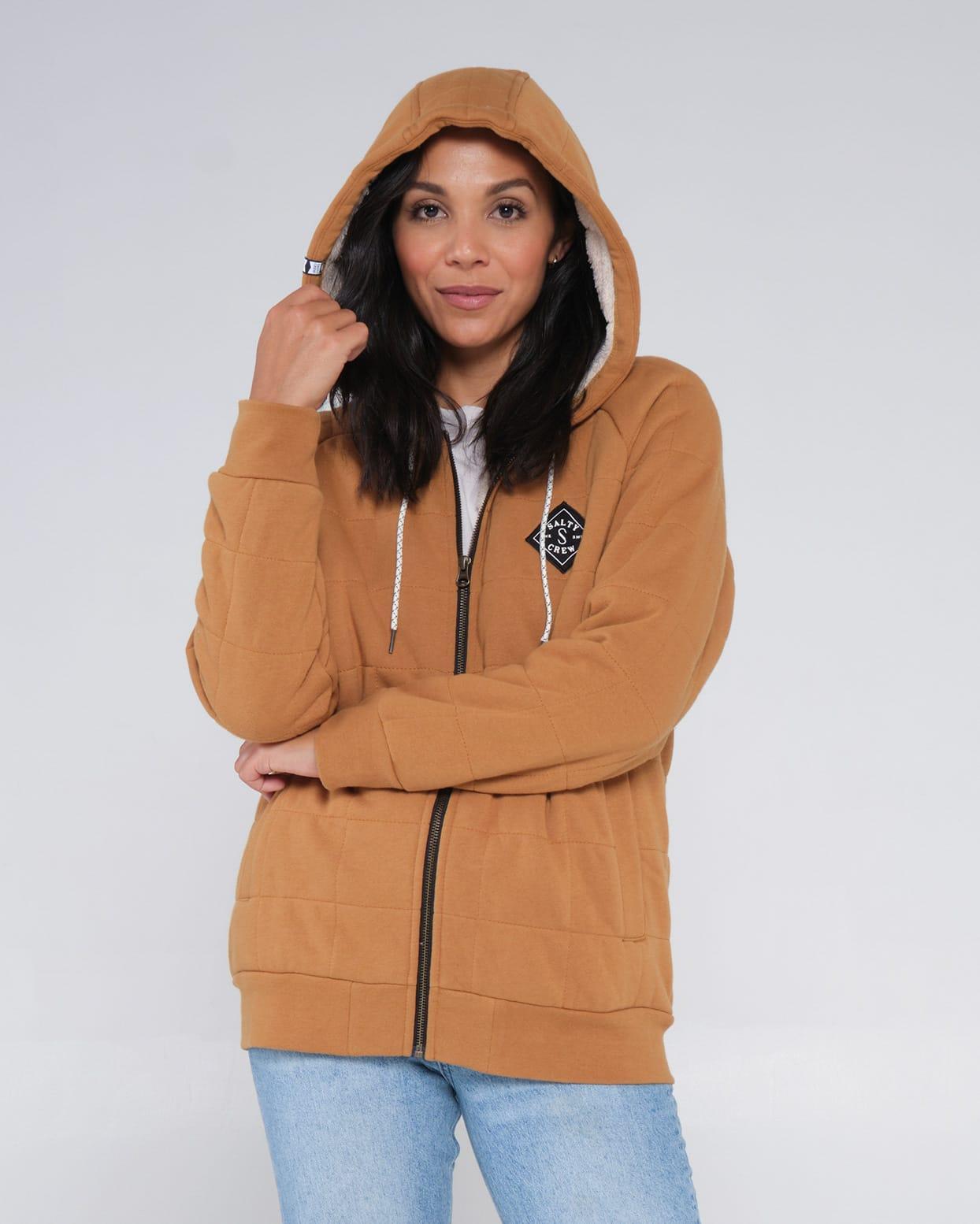 Seeking Sherpa Hoody - Workwear Brown Product Image