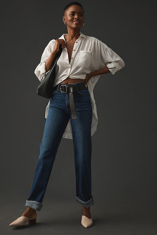 Remi High-Rise Straight-Leg Jeans Product Image