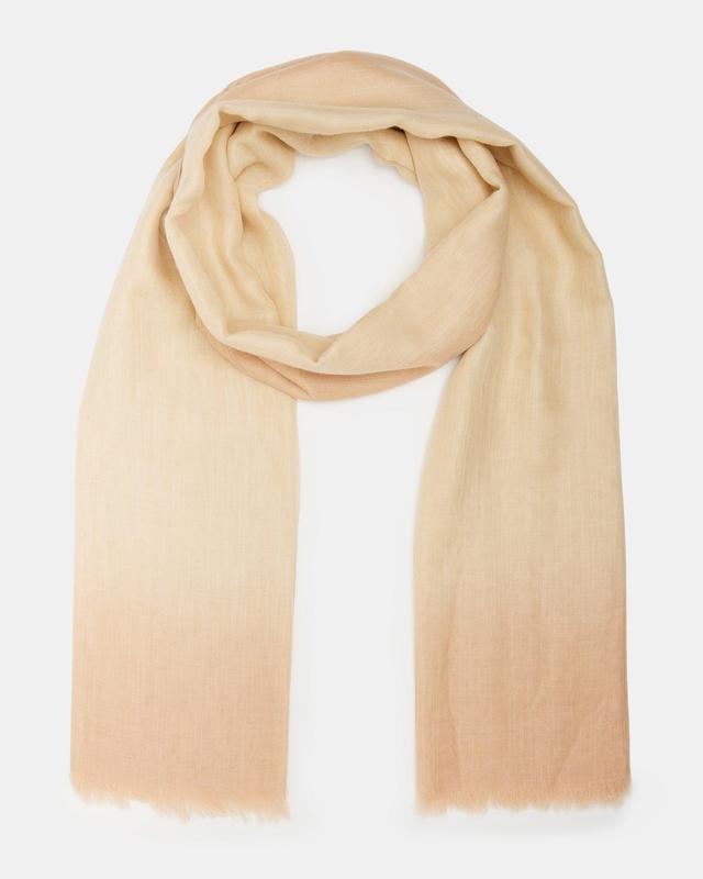 OMBRE SCARF TAN Female Product Image