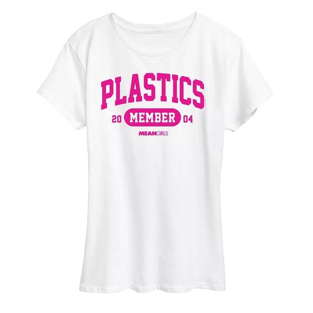 Womens Mean Girls Plastics Member Graphic Tee Product Image