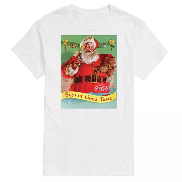 Mens CocaCola Sip Of Good Taste Tee Grey Product Image