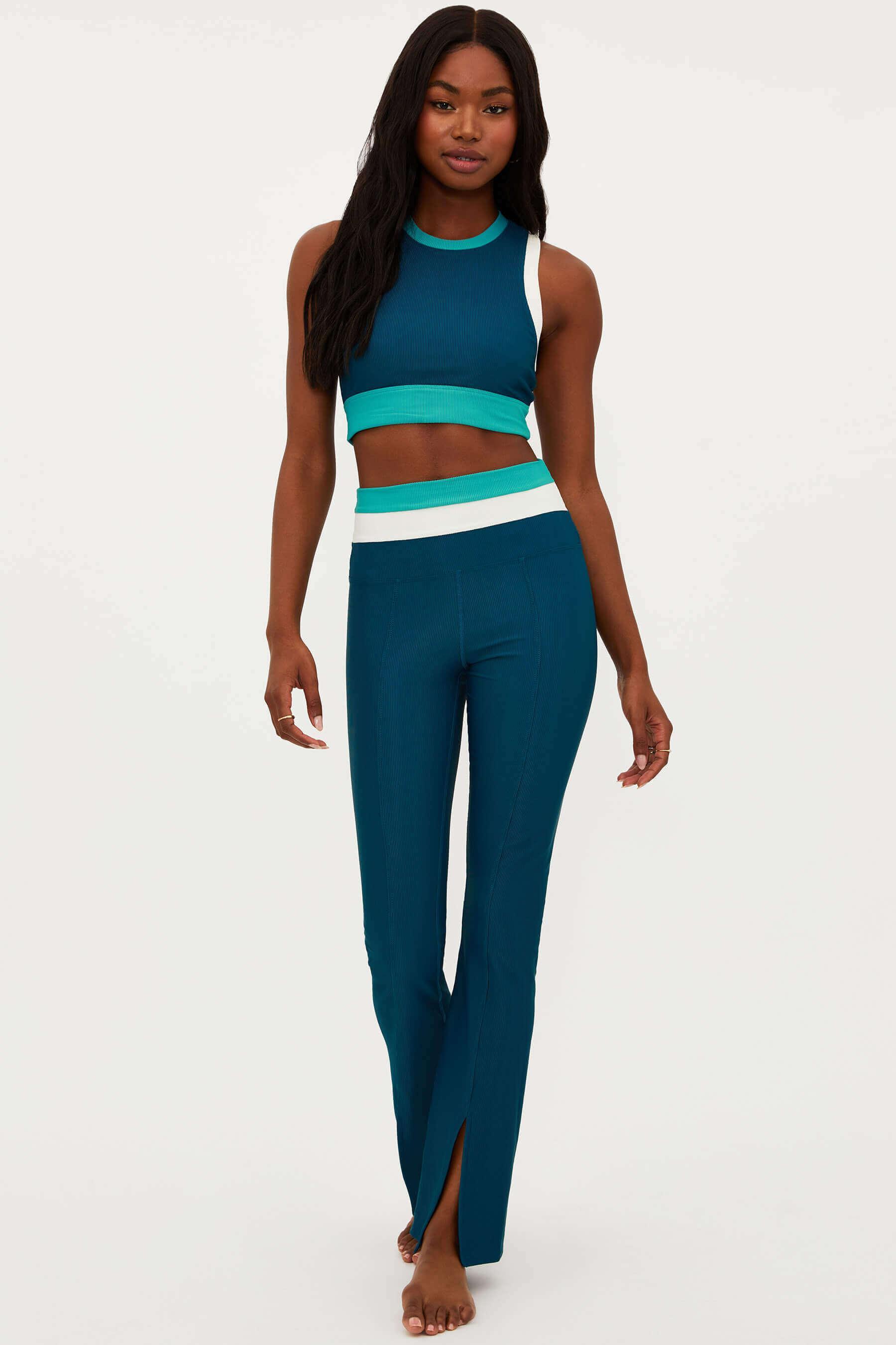 Amalfi Pant Crystal Coast Colorblock Product Image