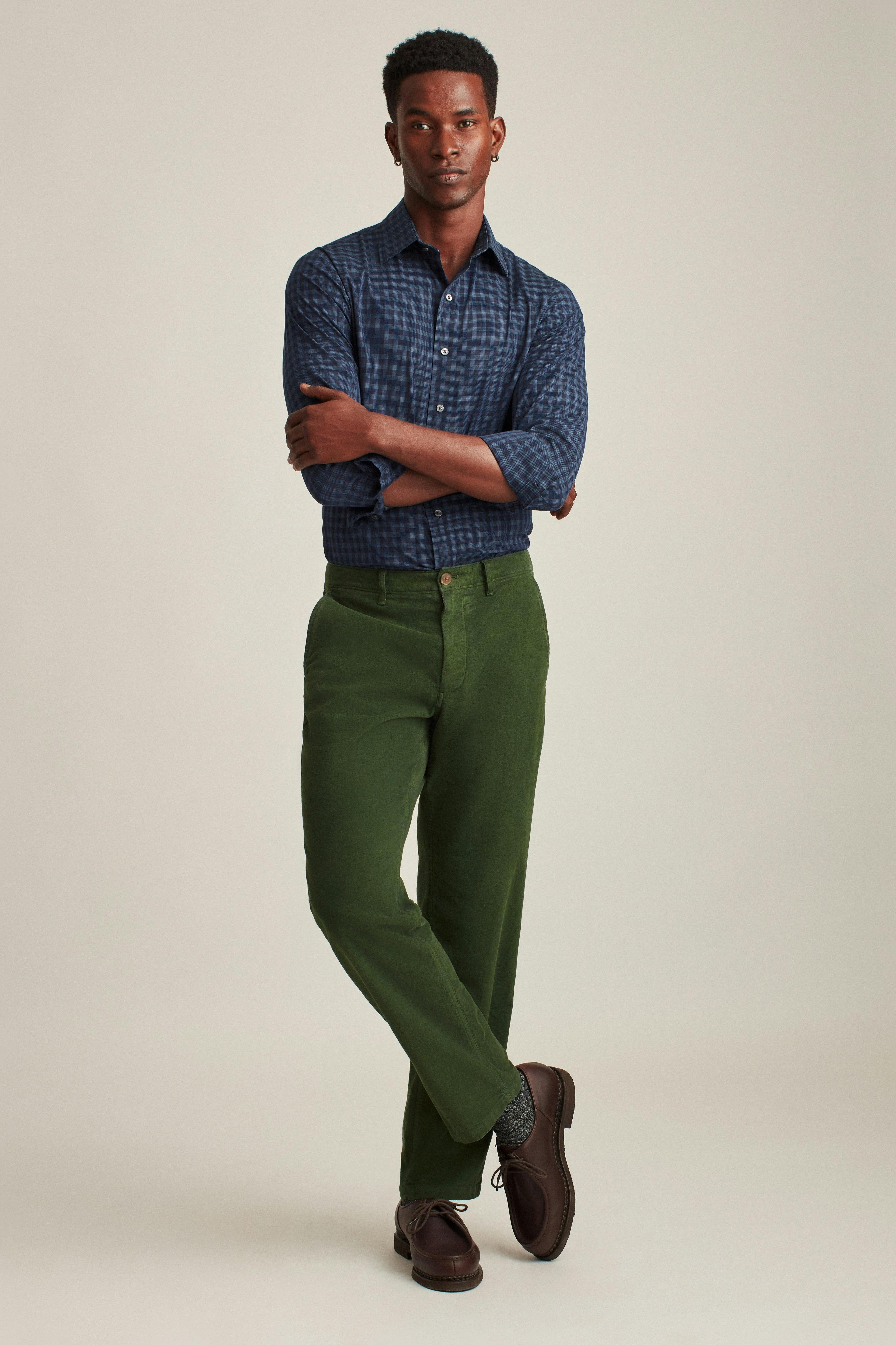 Stretch Italian Moleskin Trouser Product Image