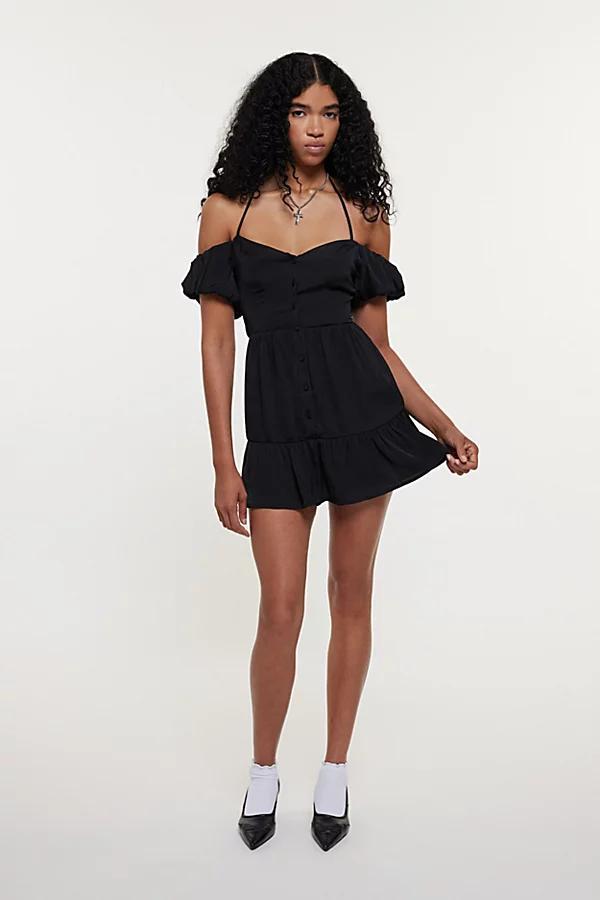 Kimchi Blue Courtney Cold Shoulder Mini Dress Womens at Urban Outfitters Product Image