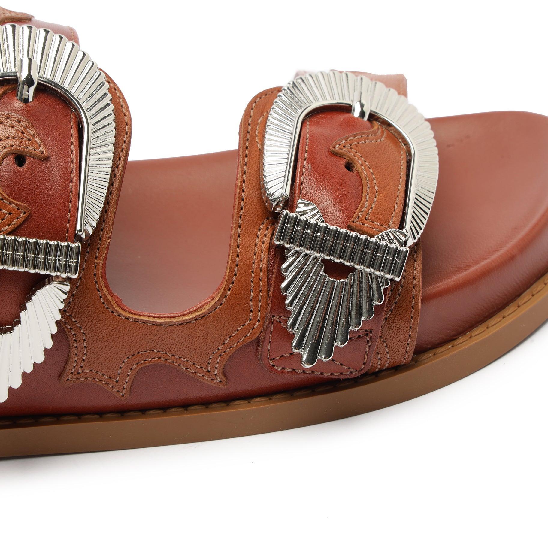 Harper Sporty Leather Sandal Product Image