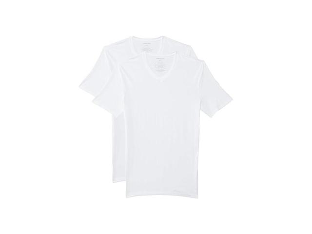 Tommy John 2-Pack Second Skin Slim Fit High V-Neck Undershirts Product Image