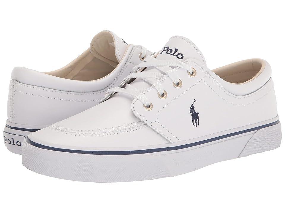 Polo Ralph Lauren Mens Faxon X Leather Sneakers Product Image