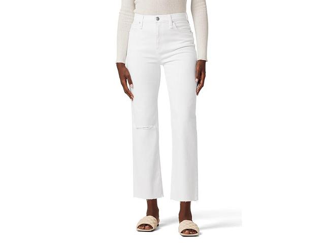 Hudson Jeans Remi High-Rise Straight Crop in Dest Shadow (Dest Shadow) Women's Clothing Product Image