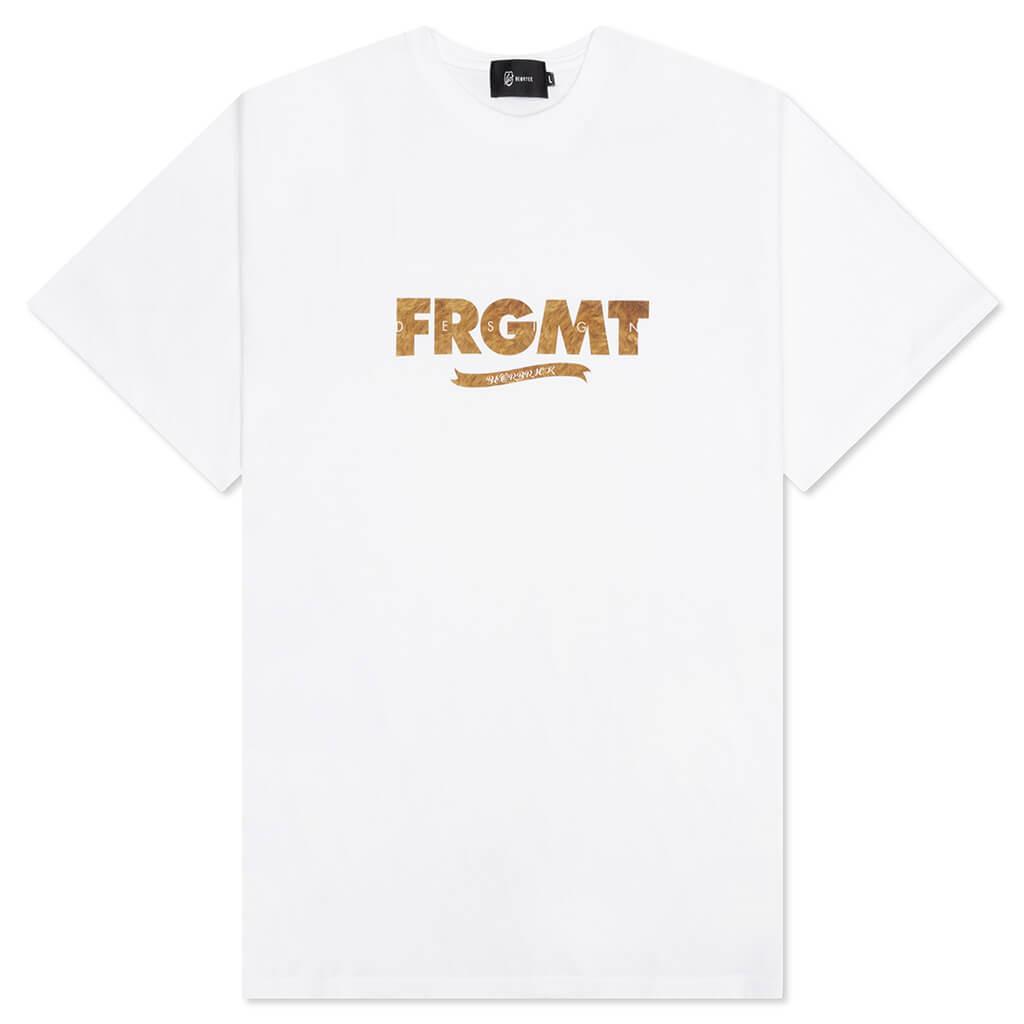 Medicom Toy x fragment design Fur Logo BE@RTEE - White Male Product Image