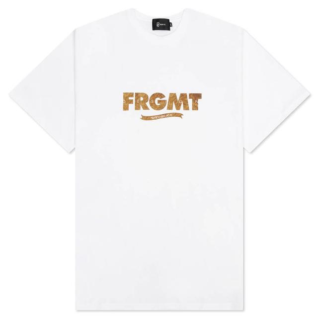 Medicom Toy x fragment design Fur Logo BE@RTEE - White Male Product Image