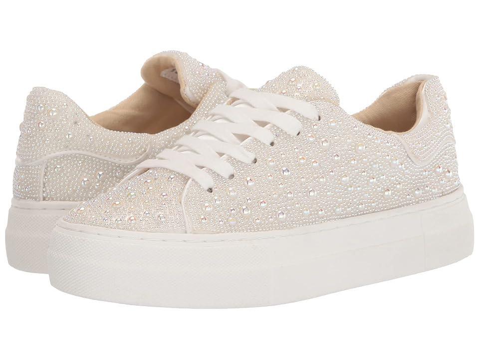 Betsey Johnson Sidny Crystal Pav Platform Sneaker Product Image