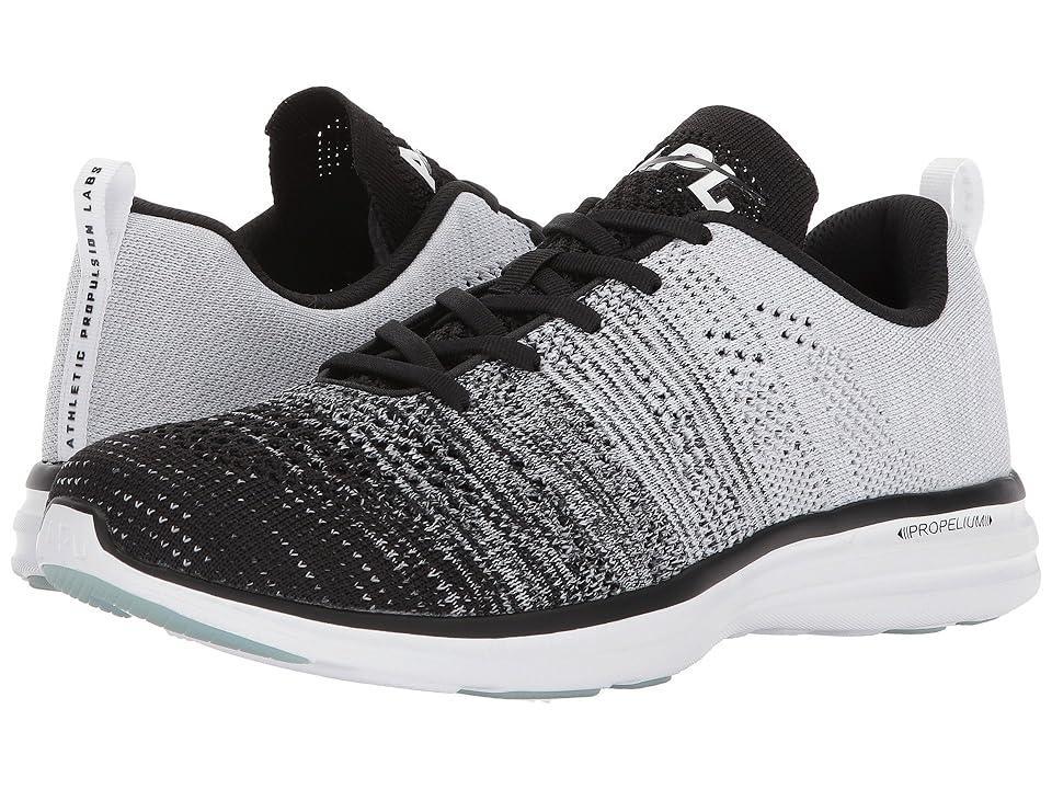 Athletic Propulsion Labs (APL) Techloom Pro (Black/Heather Grey/White) Men's Shoes Product Image