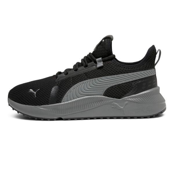 PUMA Pacer Street Men's Wide Sneakers in Black/Cool Dark Grey Product Image