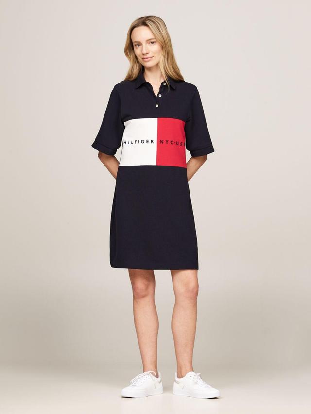 Tommy Hilfiger Women's Hilfiger Team Rugby Polo Dress Product Image