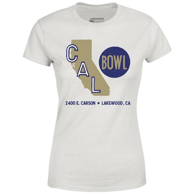 Cal Bowl - Lakewood, CA - Vintage Bowling Alley - Women's T-Shirt Female Product Image