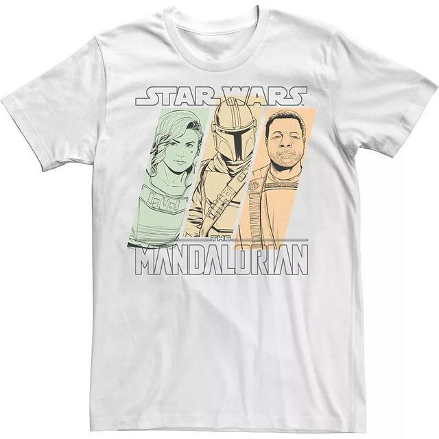 Mens Star Wars The Mandalorian Mando Team Boxed Up Tee Product Image