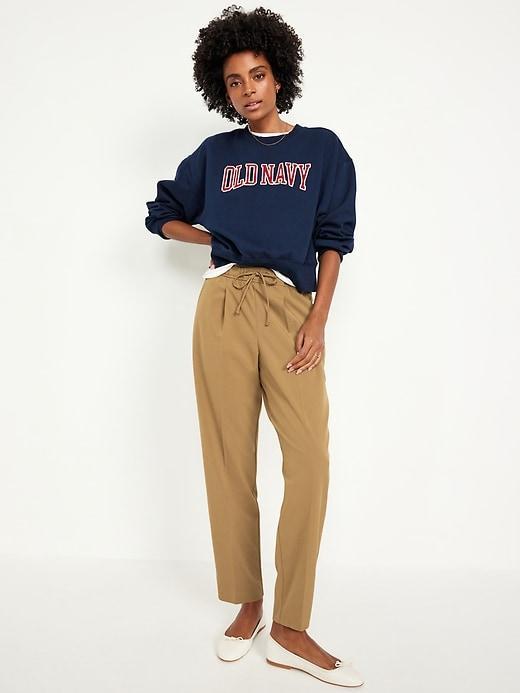 High-Waisted Billie Straight Trouser Product Image