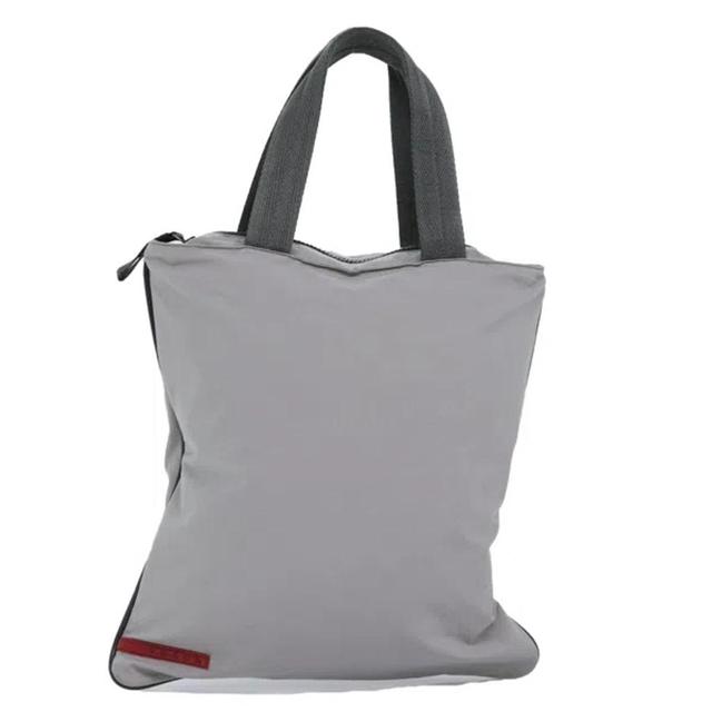 Sports Grey Synthetic Tote Bag () Product Image