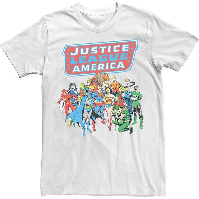 Mens Justice League All Justice Logo Tee Product Image