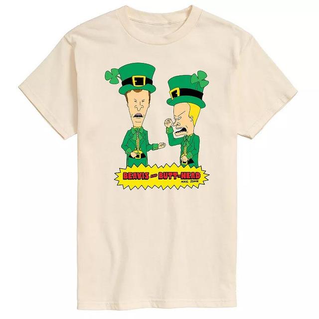 Mens Beavis And Butthead St. Patricks Day Tee Product Image