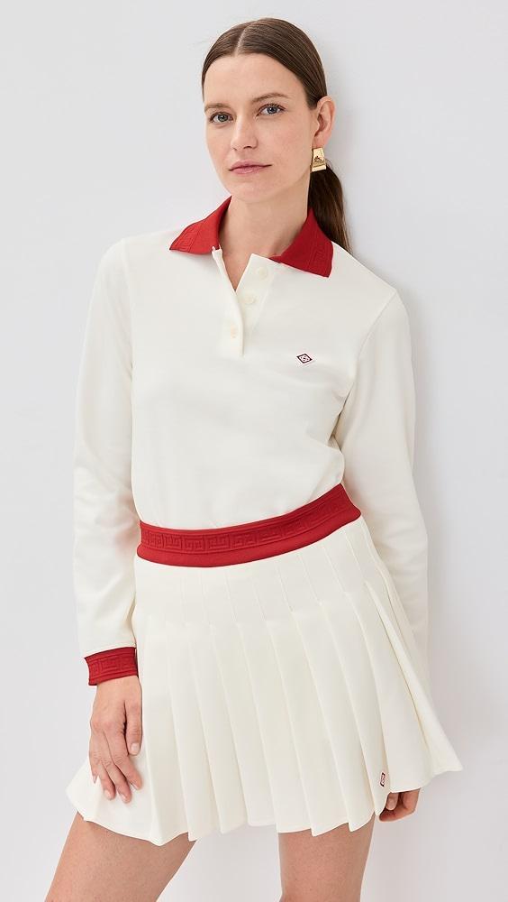 Casablanca Long Sleeve Polo | Shopbop Product Image